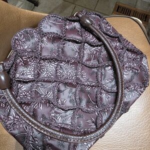 Elegant Floral Embossed Bag
